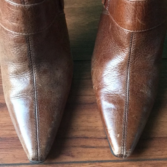 👠👠Parade Pointed Toe Heeled Booties👠👠 - Picture 9 of 11